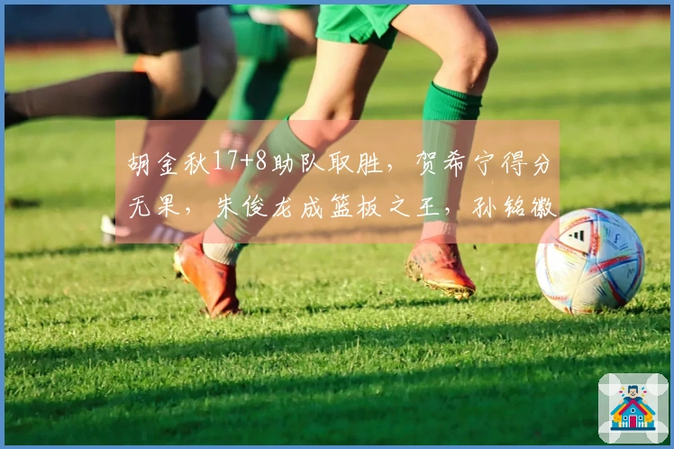 胡金秋17+8助队取胜，贺希宁得分无果，朱俊龙成篮板之王，孙铭徽贡献7助攻